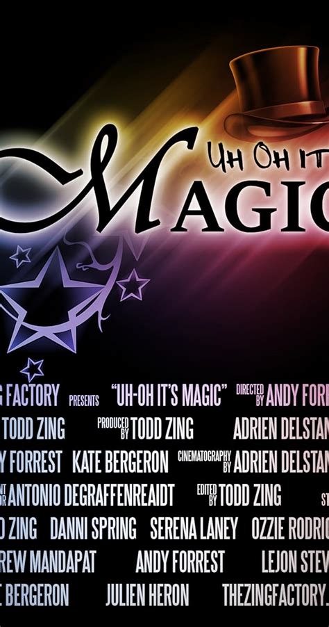 The Influence of Uh Oh It's Magic on Modern Events: Magicians as Entertainers